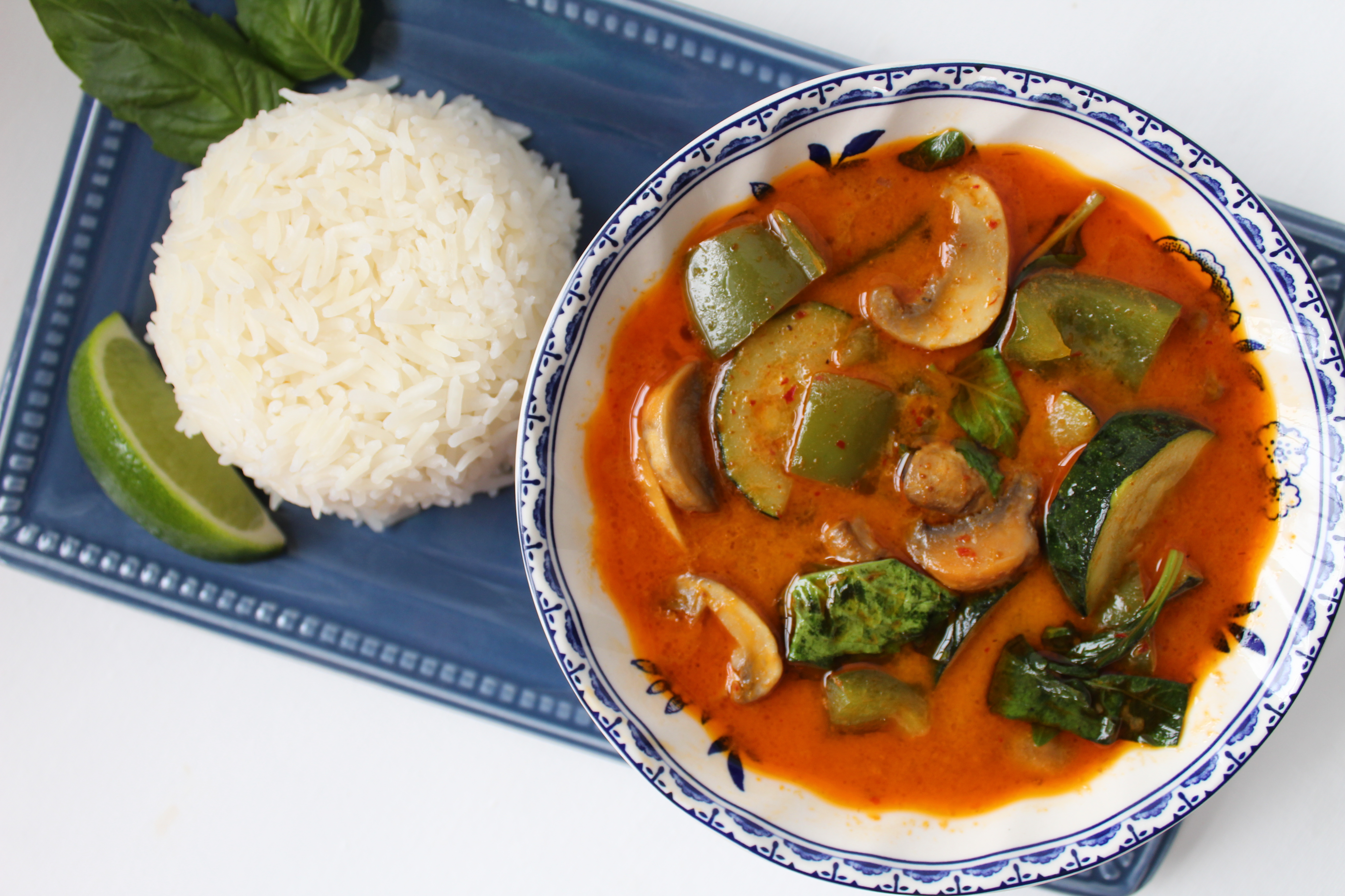 This bold and flavorful curry recipe is full of vegetables and comes together in about 30 minutes, making it a great choice for a weeknight dinner.
