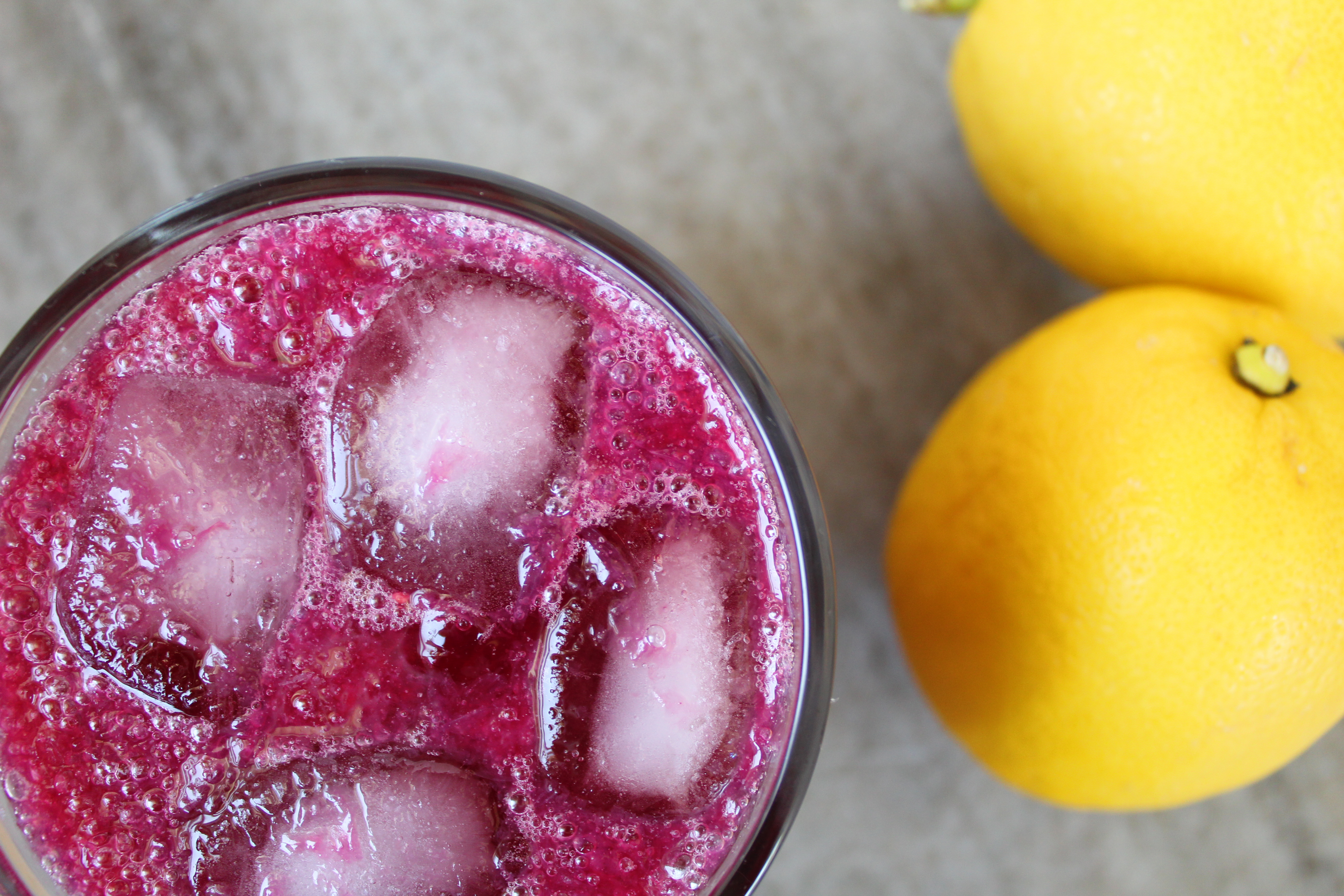 This sparkling blueberry lemonade recipe provides a fresh, easy, nonalcoholic spring or summer drink to serve as the weather warms up!